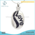 Pendentif à la crémation d&#39;amour, pendentifs en argent pendentifs bijoux pour cendres